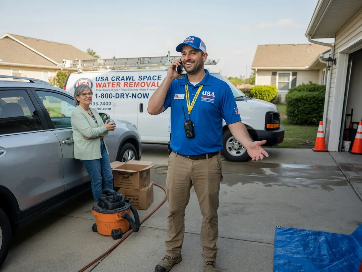Crawl Space Water Removal Vernon, AL FAQs